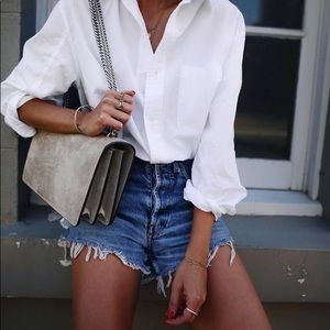 Free People Levi’s 501 Cutoff Jean Shorts
